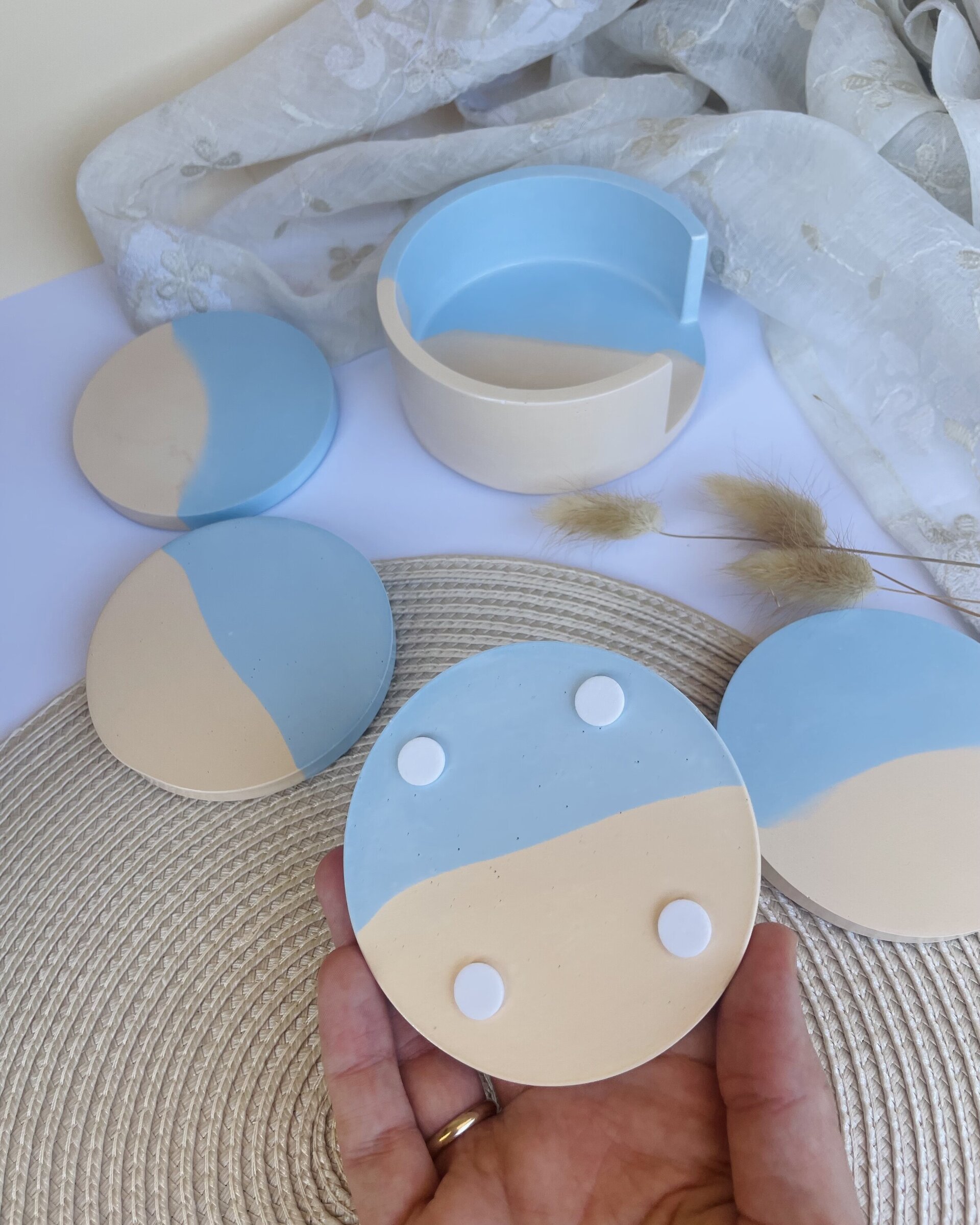 Set posavasos mar y tierra - 3