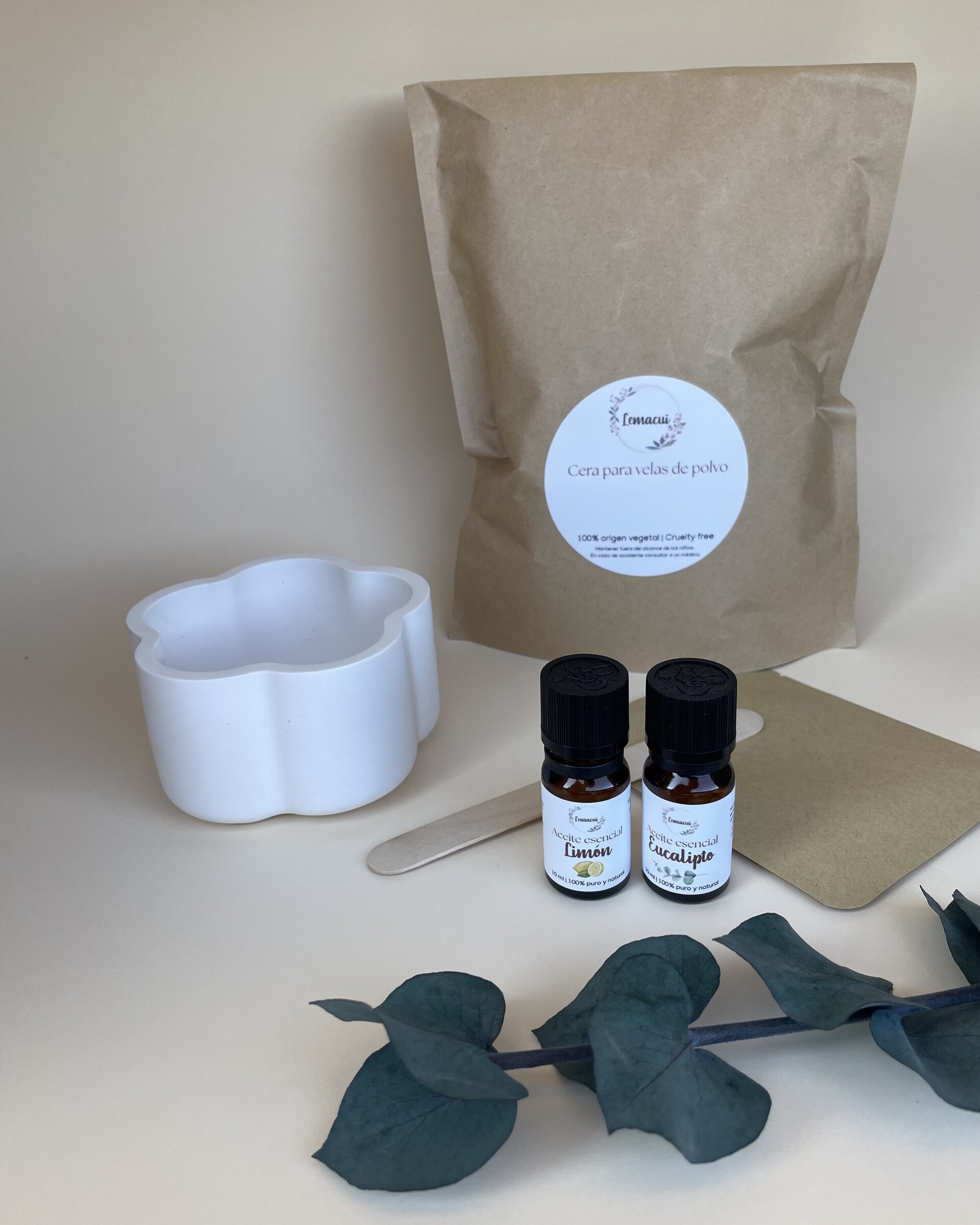 Kit PURIFICANTE crea tu propia vela de polvo - 2