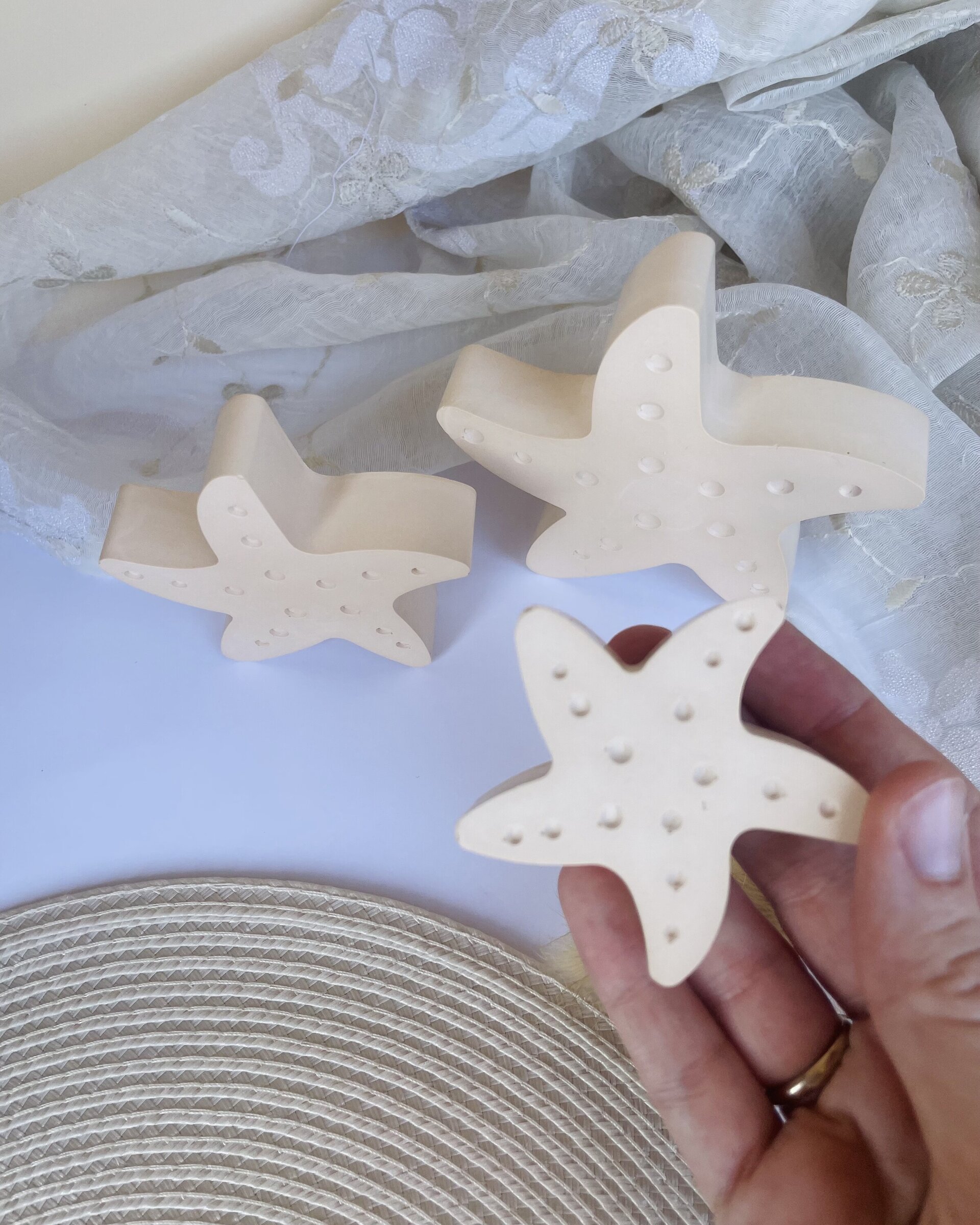 Set 3 estrellas decorativas - 5