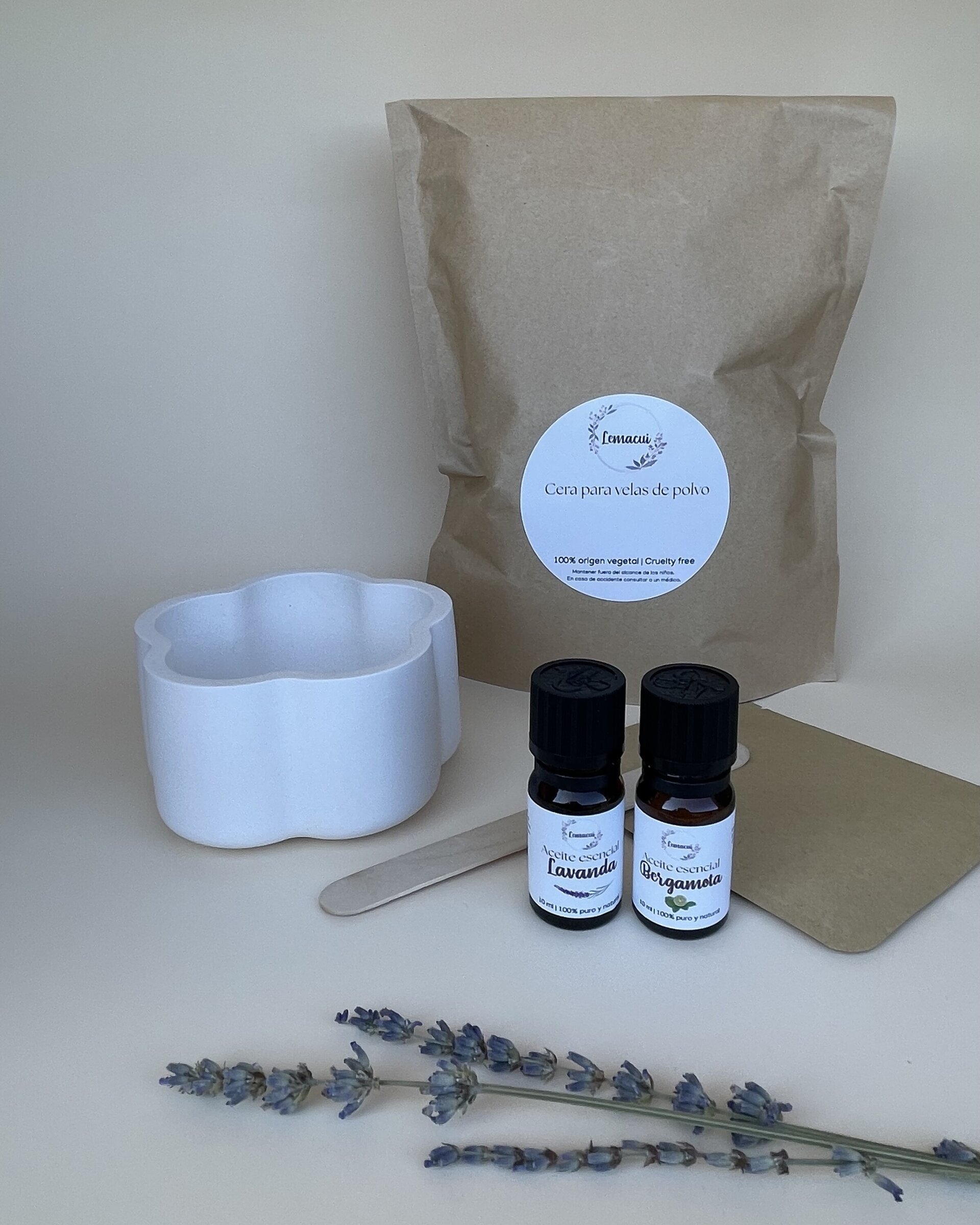 Kit RELAJANTE crea tu propia vela de polvo - 7
