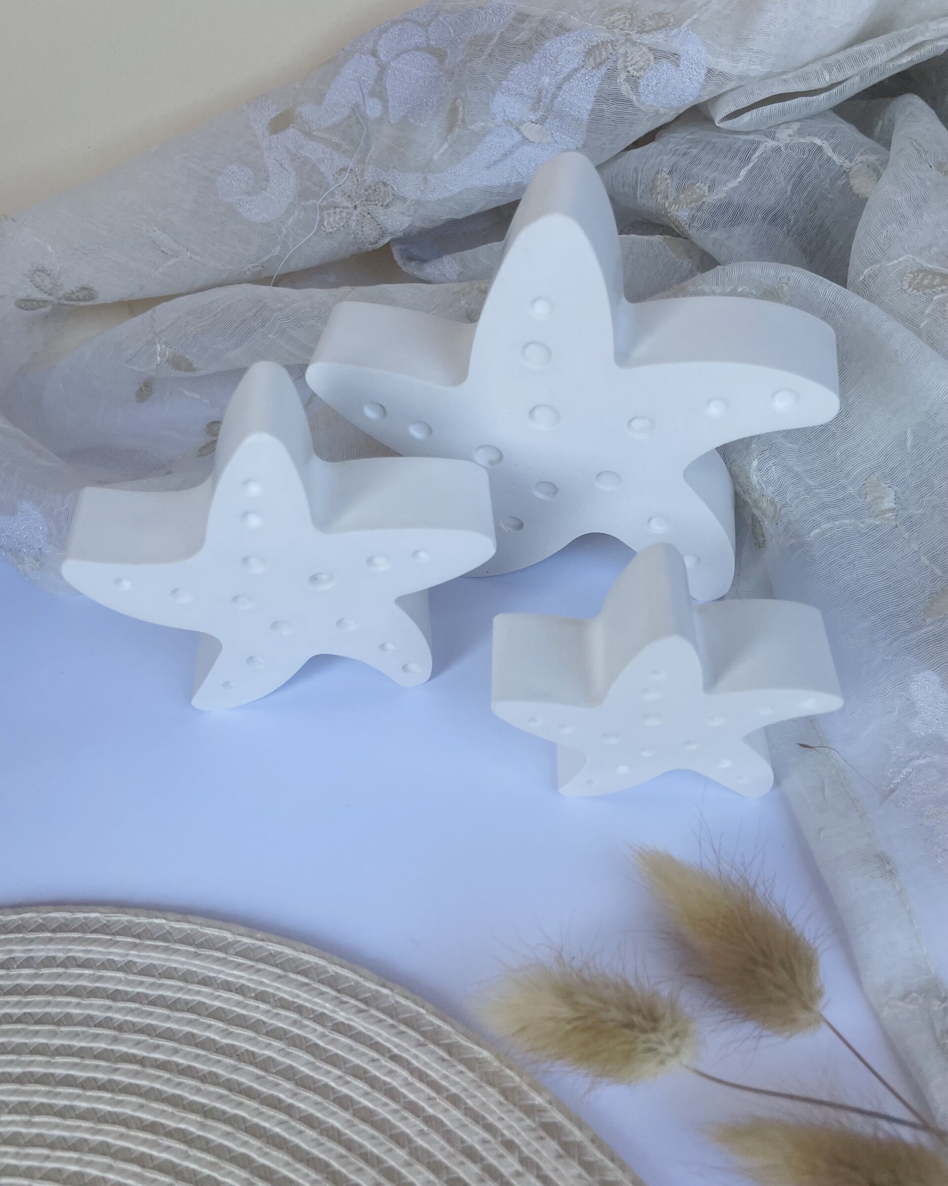 Set 3 estrellas decorativas - 3