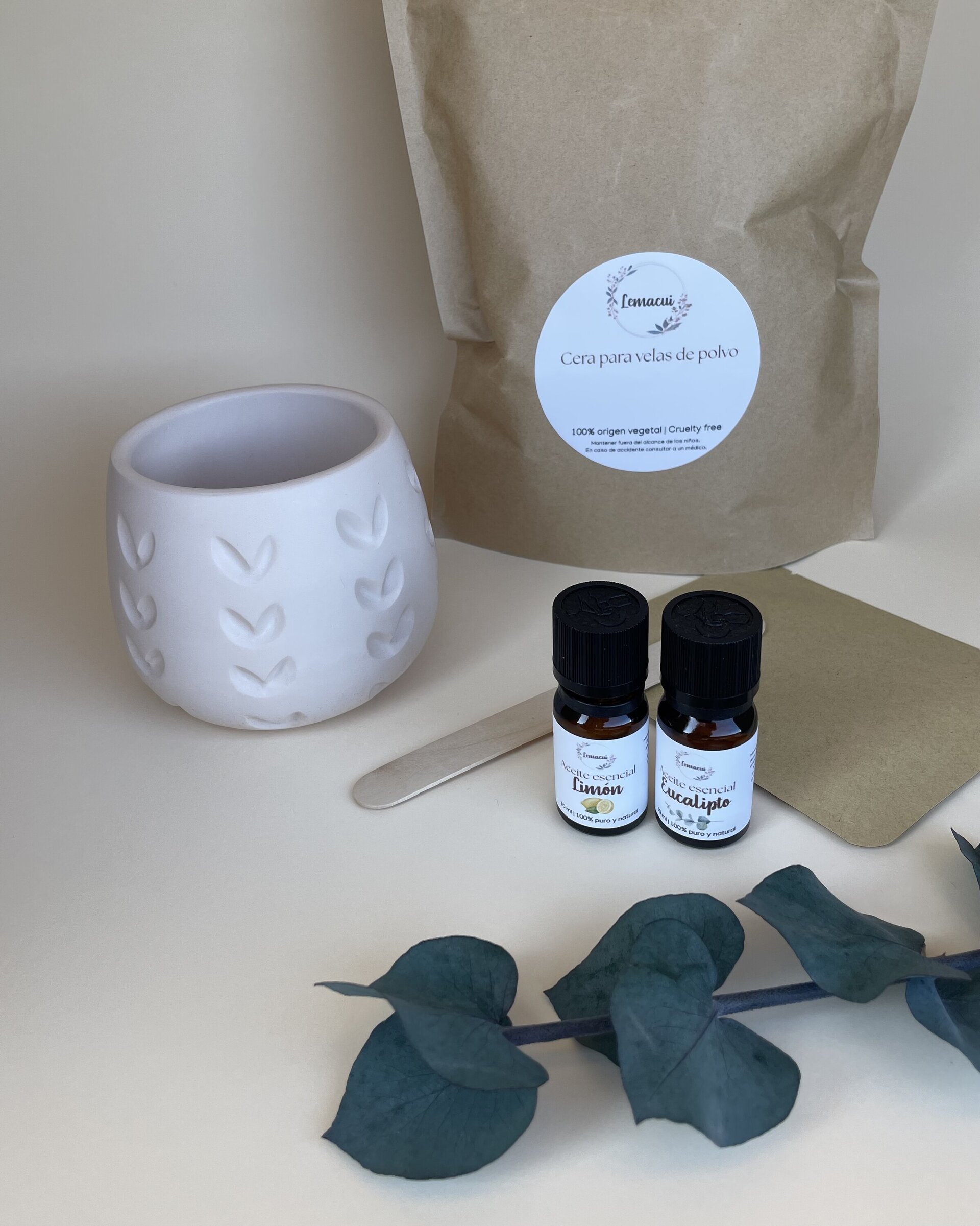 Kit PURIFICANTE crea tu propia vela de polvo - 7