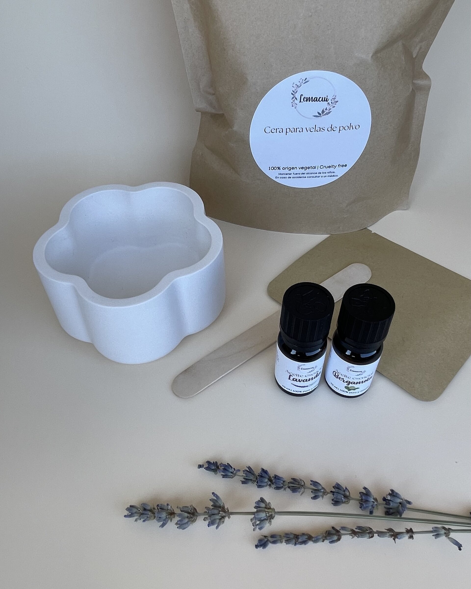 Kit RELAJANTE crea tu propia vela de polvo - 5