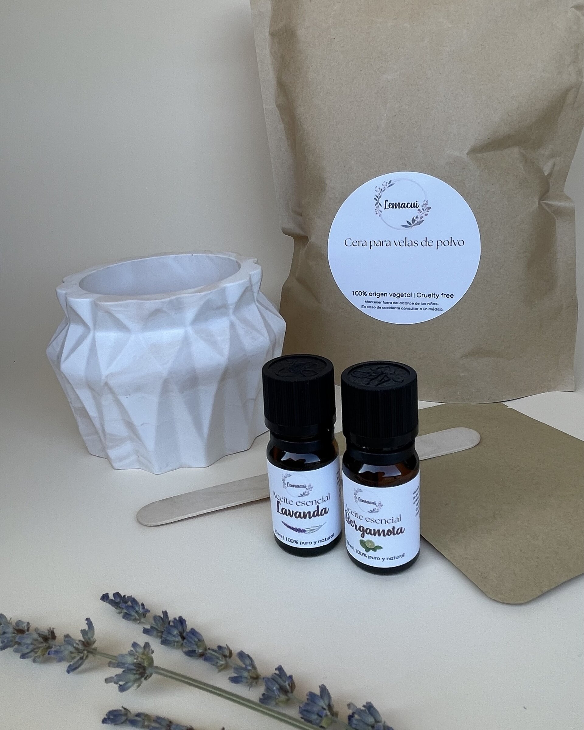 Kit RELAJANTE crea tu propia vela de polvo - 11